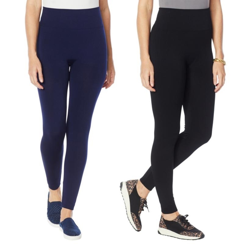EZ by Nina Leonard 2-pack Legging‎